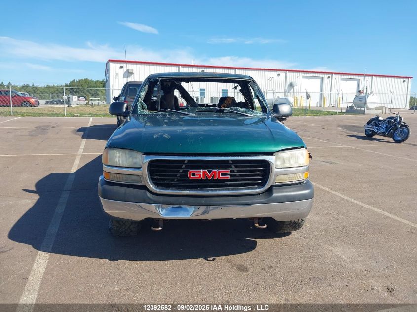 2000 GMC Sierra 1500 Sl/Sle VIN: 1GTEC14W6YE160786 Lot: 12392582
