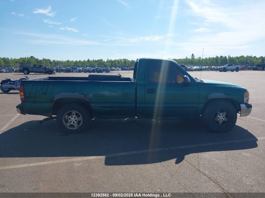 2000 GMC Sierra 1500 Sl/Sle VIN: 1GTEC14W6YE160786 Lot: 12392582