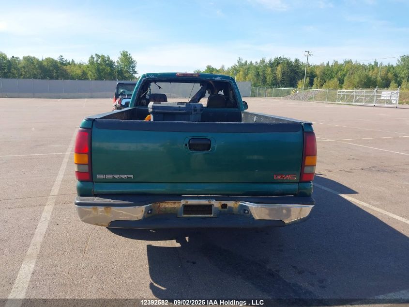 2000 GMC Sierra 1500 Sl/Sle VIN: 1GTEC14W6YE160786 Lot: 12392582