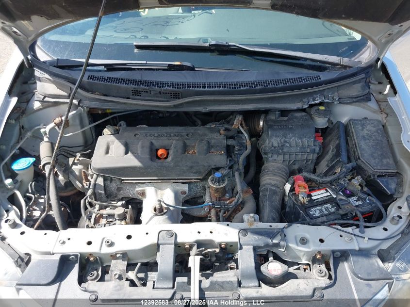 2012 Honda Civic Lx VIN: 2HGFB2F46CH122082 Lot: 12392583