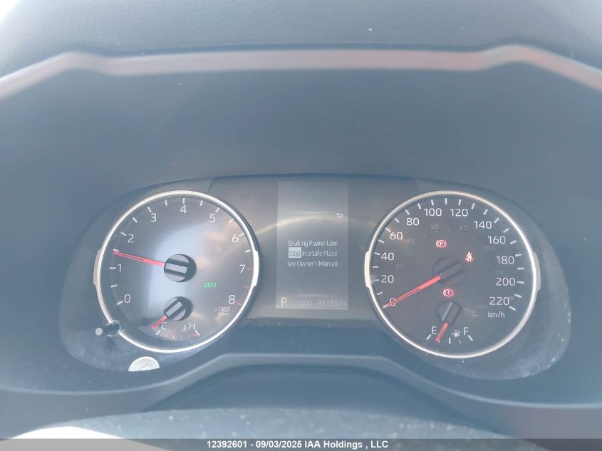 2022 Toyota Rav4 Le VIN: 2T3B1RFV8NW274062 Lot: 12392601