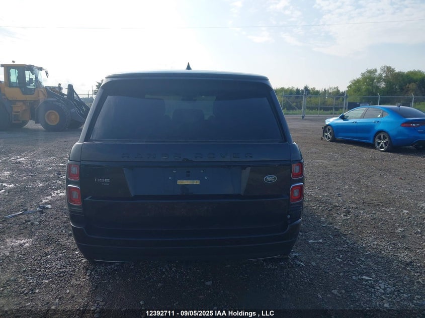 2022 Land Rover Range Rover P400 Westminster VIN: SALGS2RU5NA465779 Lot: 12392711
