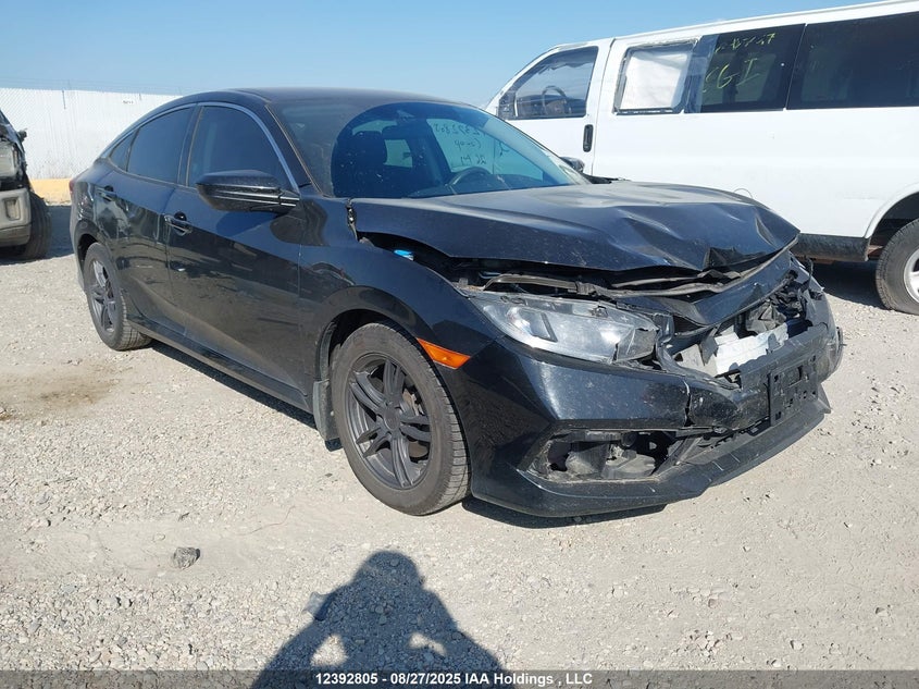2HGFC2F54KH008361 2019 Honda Civic Lx auction photo 1