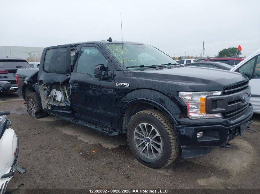 2018 Ford F150 Supercrew VIN: 1FTFW1E50JFD89272 Lot: 12392892