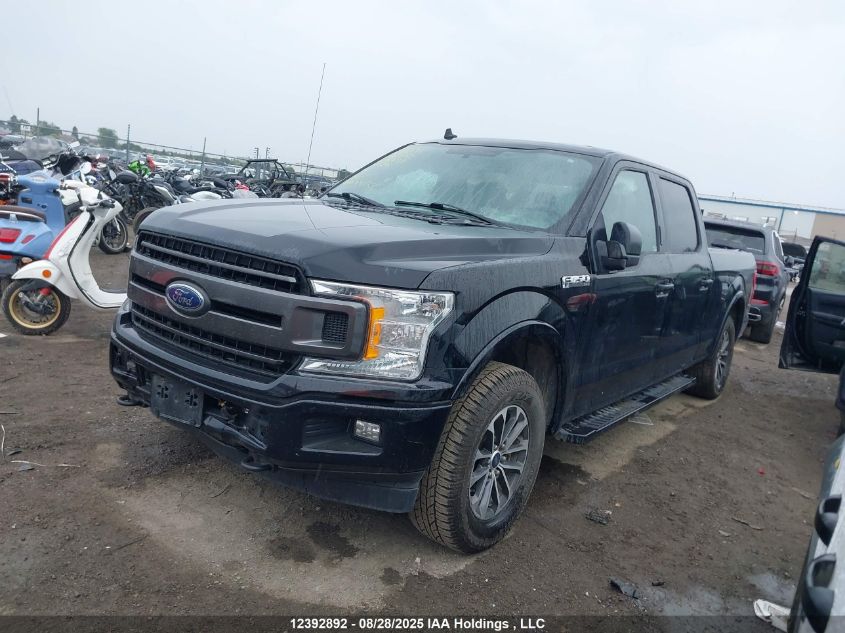 2018 Ford F150 Supercrew VIN: 1FTFW1E50JFD89272 Lot: 12392892