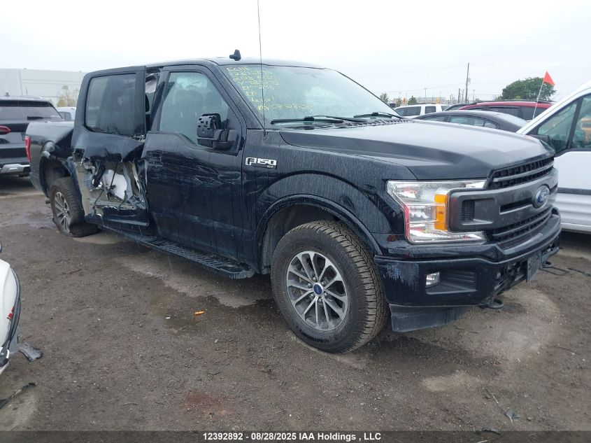 2018 Ford F150 Supercrew VIN: 1FTFW1E50JFD89272 Lot: 12392892