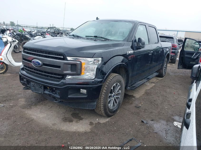 2018 Ford F150 Supercrew VIN: 1FTFW1E50JFD89272 Lot: 12392892