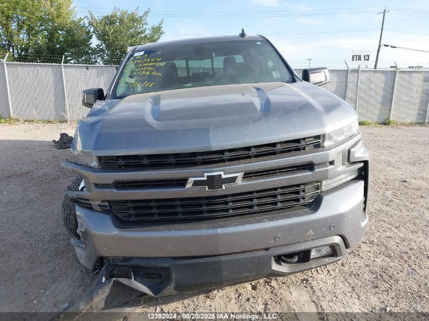 2020 Chevrolet Silverado K1500 Rst VIN: 1GCUYEED3LZ340780 Lot: 12392924