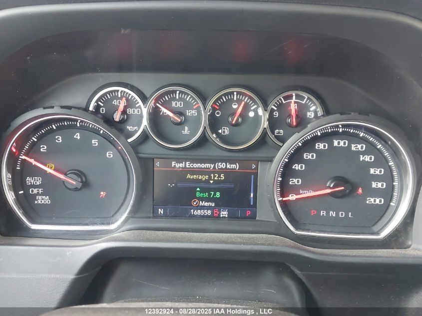 2020 Chevrolet Silverado K1500 Rst VIN: 1GCUYEED3LZ340780 Lot: 12392924