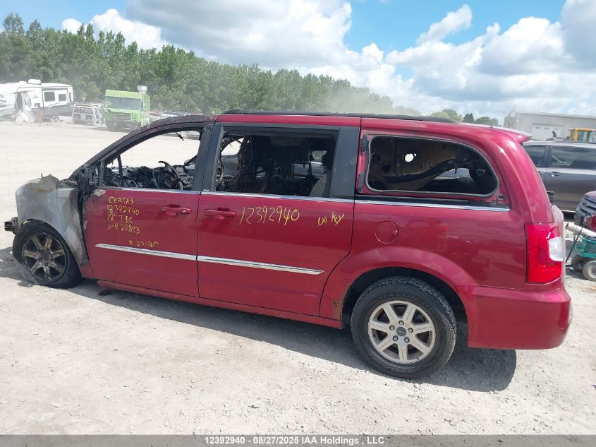 2012 Chrysler Town & Country Touring VIN: 2C4RC1BG0CR422813 Lot: 12392940