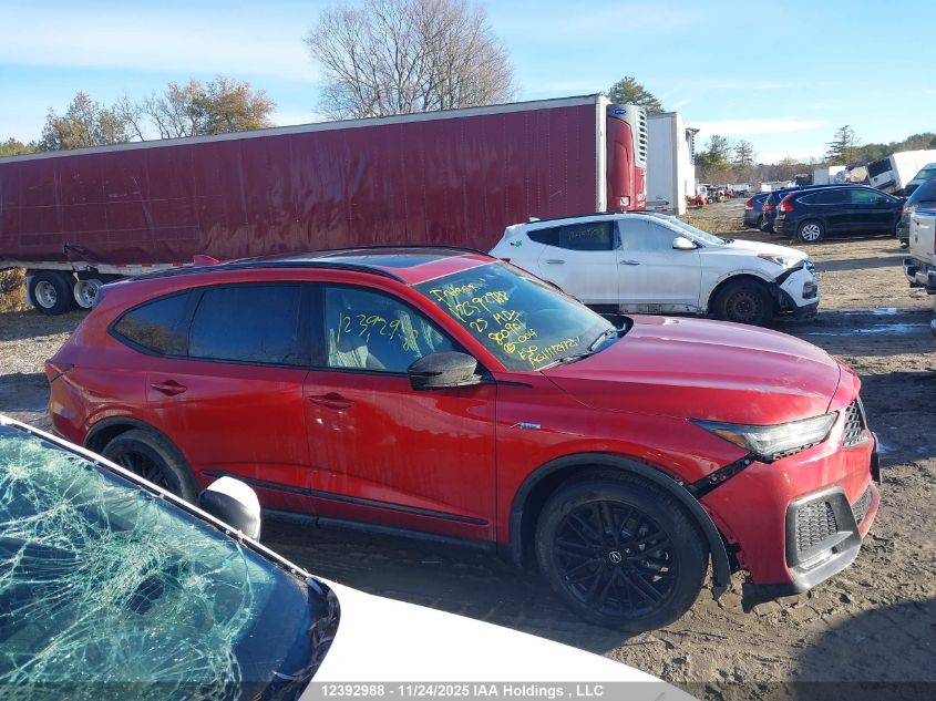 2025 Acura Mdx VIN: 5J8YE1H94SL800901 Lot: 12392988