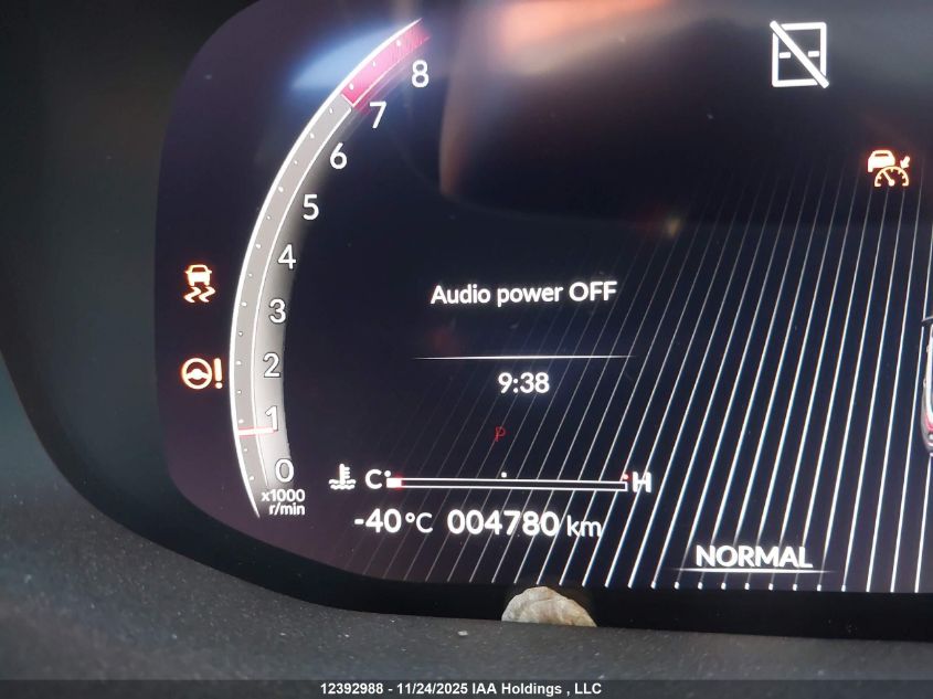 2025 Acura Mdx VIN: 5J8YE1H94SL800901 Lot: 12392988