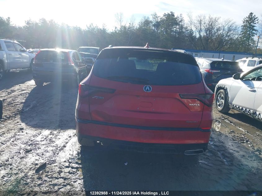 2025 Acura Mdx VIN: 5J8YE1H94SL800901 Lot: 12392988