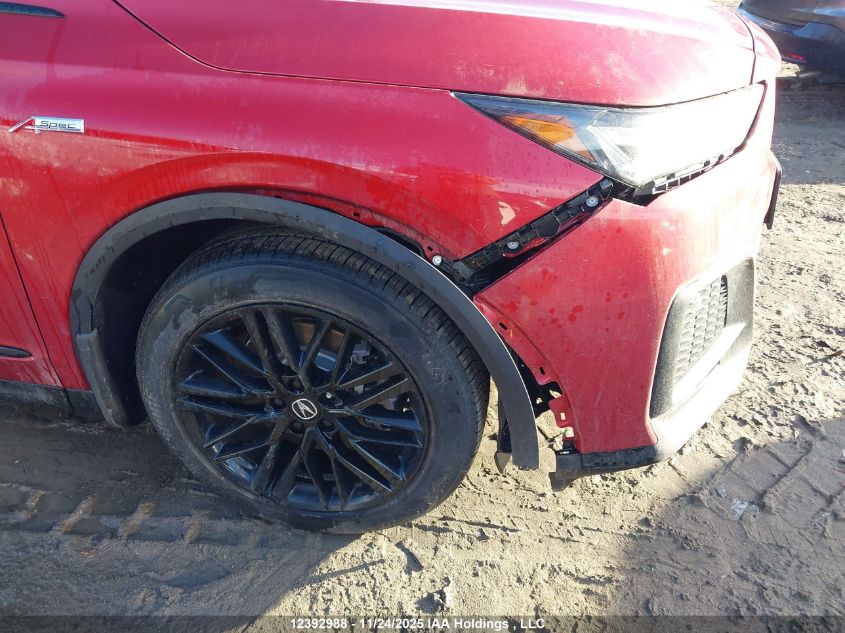 2025 Acura Mdx VIN: 5J8YE1H94SL800901 Lot: 12392988