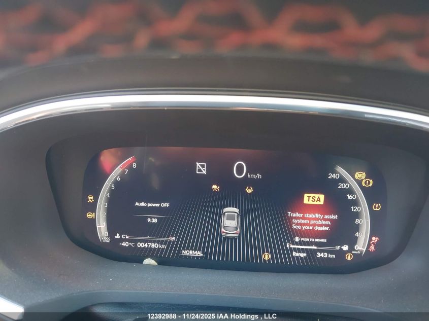 2025 Acura Mdx VIN: 5J8YE1H94SL800901 Lot: 12392988