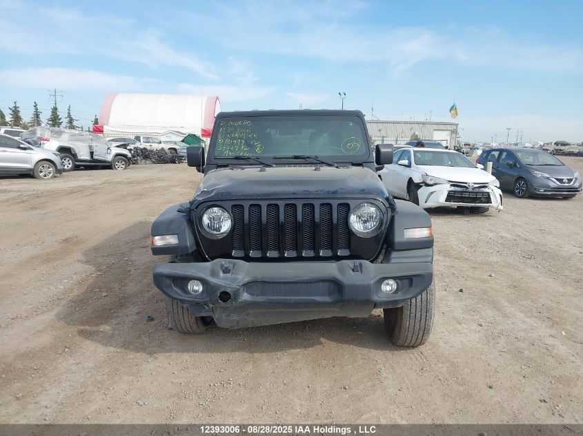 2021 Jeep Wrangler Unlimited Sport VIN: 1C4HJXDN5MW731993 Lot: 12393006