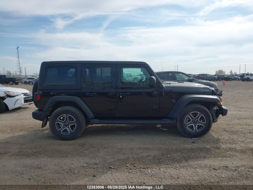 2021 Jeep Wrangler Unlimited Sport VIN: 1C4HJXDN5MW731993 Lot: 12393006