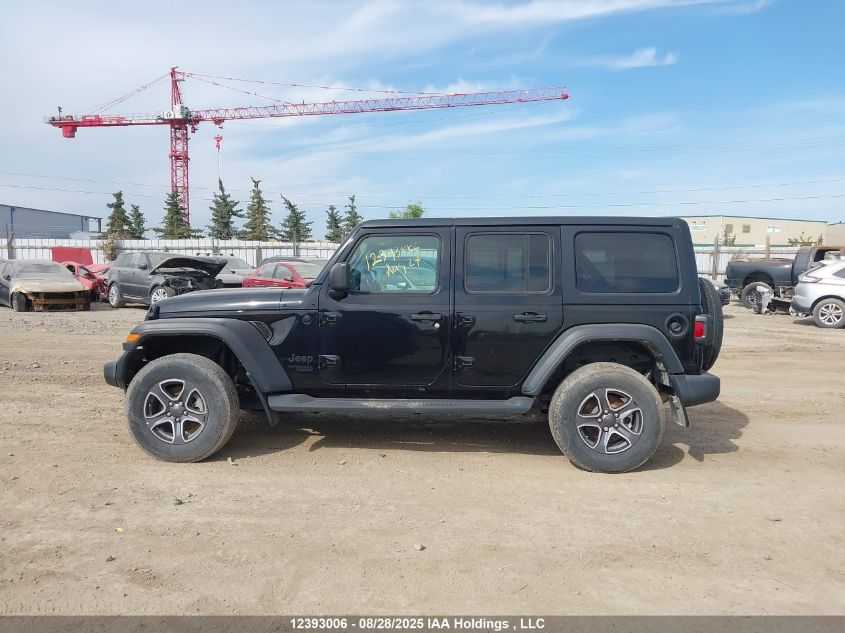 2021 Jeep Wrangler Unlimited Sport VIN: 1C4HJXDN5MW731993 Lot: 12393006