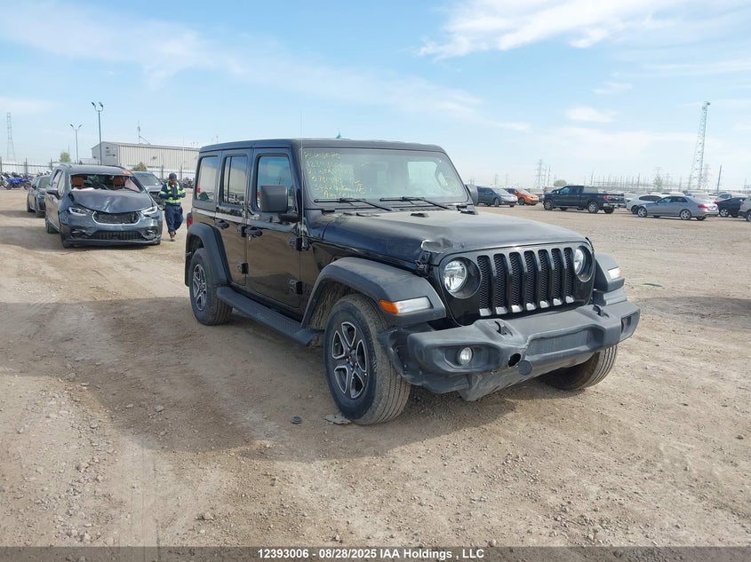 1C4HJXDN5MW731993 2021 Jeep Wrangler Unlimited Sport auction photo 1