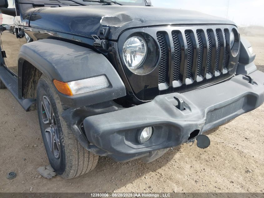 2021 Jeep Wrangler Unlimited Sport VIN: 1C4HJXDN5MW731993 Lot: 12393006