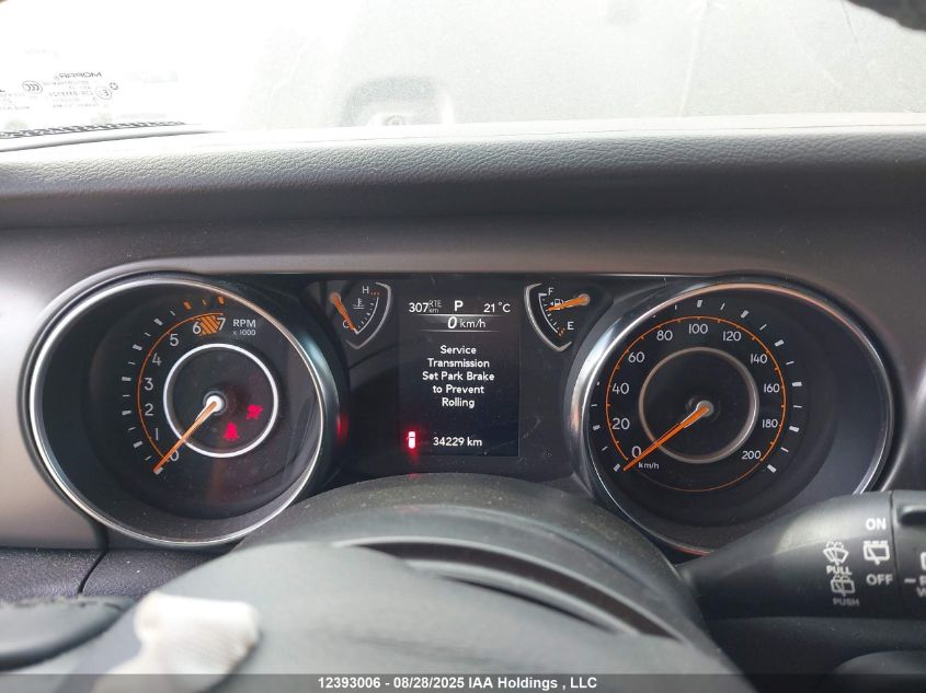 2021 Jeep Wrangler Unlimited Sport VIN: 1C4HJXDN5MW731993 Lot: 12393006