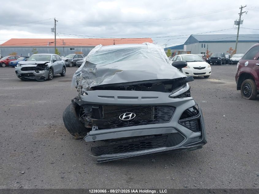 2022 Hyundai Kona N Line VIN: KM8K3CA31NU779060 Lot: 12393065