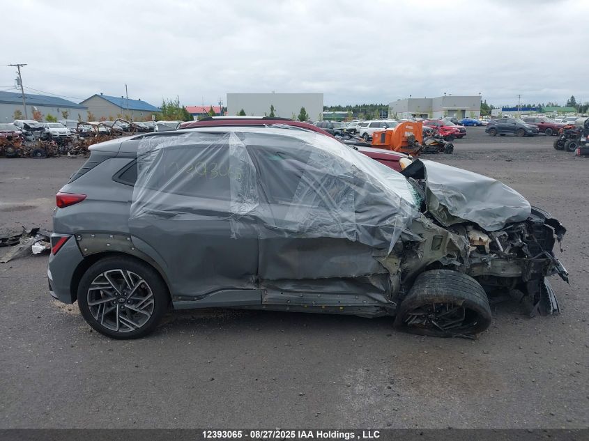 2022 Hyundai Kona N Line VIN: KM8K3CA31NU779060 Lot: 12393065