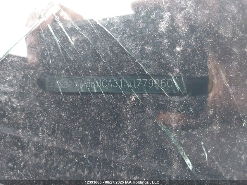 2022 Hyundai Kona N Line VIN: KM8K3CA31NU779060 Lot: 12393065