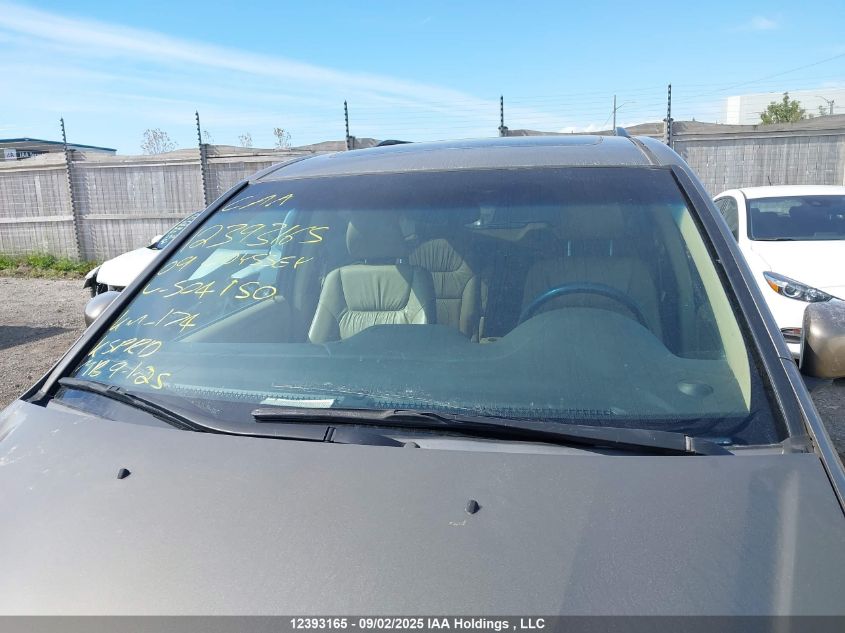 2009 Honda Odyssey Touring VIN: 5FNRL38859B504150 Lot: 12393165