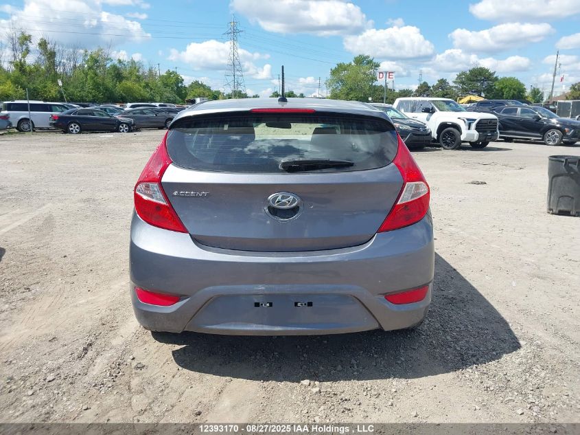 2017 Hyundai Accent Se VIN: KMHCT5AE8HU346986 Lot: 12393170