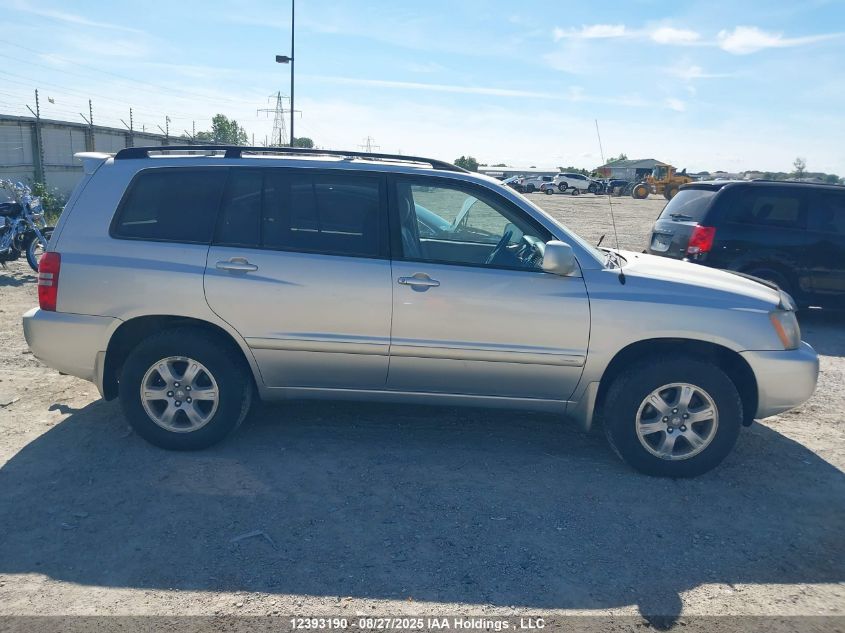 2003 Toyota Grand Highlander VIN: JTEHF21A230104106 Lot: 12393190
