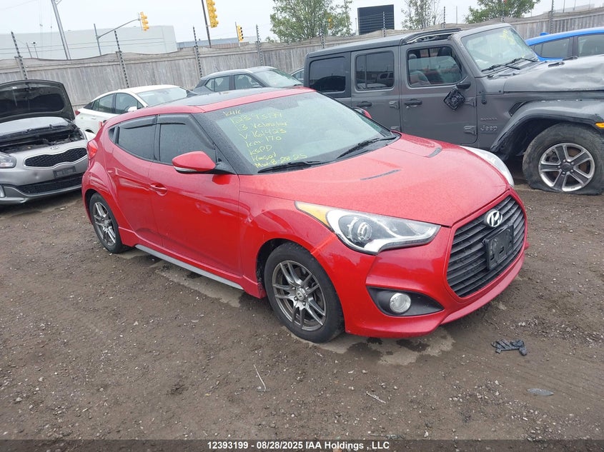 KMHTC6AE3DU161423 2013 HYUNDAI VELOSTER photo no. 15