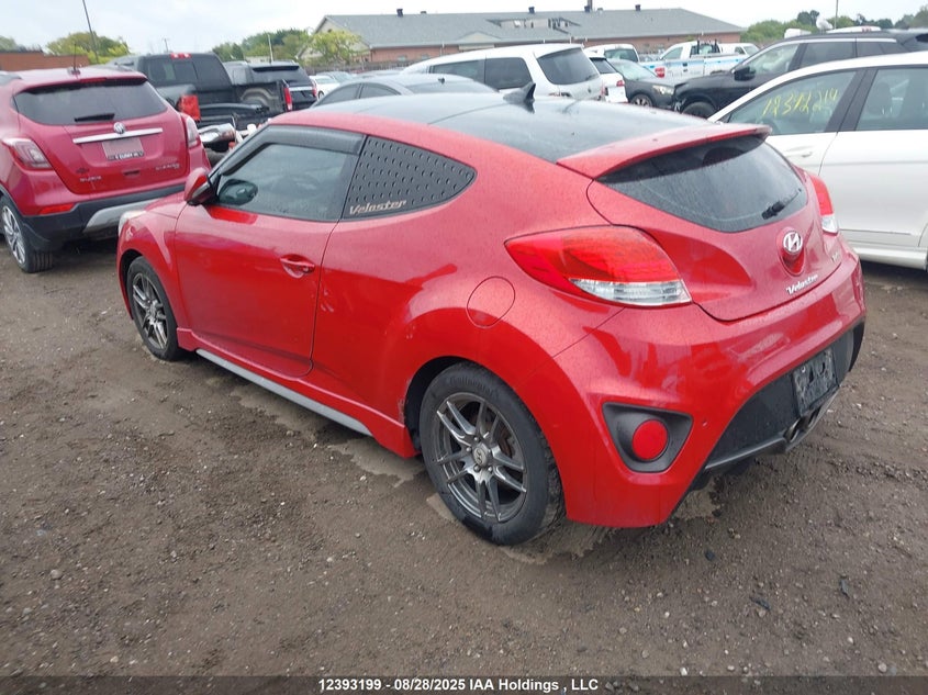 KMHTC6AE3DU161423 2013 HYUNDAI VELOSTER photo no. 3