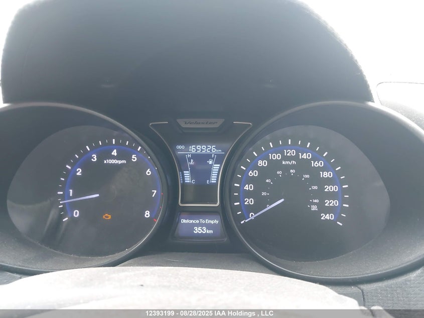 KMHTC6AE3DU161423 2013 HYUNDAI VELOSTER photo no. 7