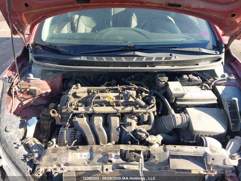 2013 Hyundai Elantra Gl VIN: 5NPDH4AEXDH221822 Lot: 12393203