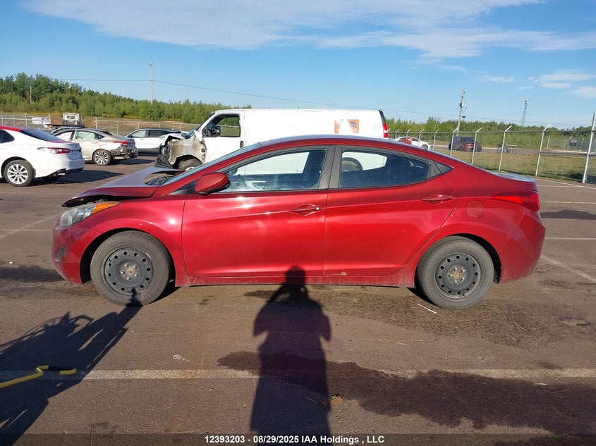 2013 Hyundai Elantra Gl VIN: 5NPDH4AEXDH221822 Lot: 12393203