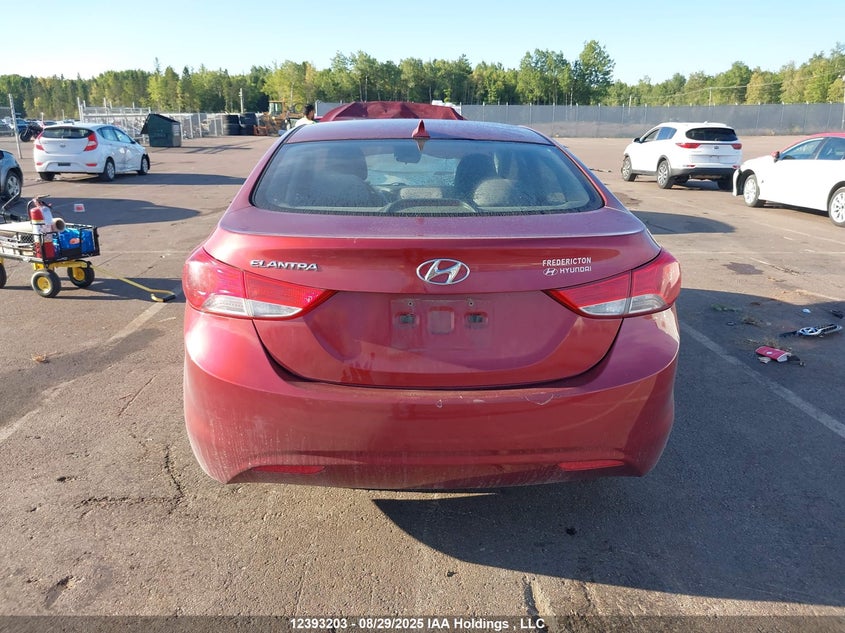 2013 Hyundai Elantra Gl VIN: 5NPDH4AEXDH221822 Lot: 12393203