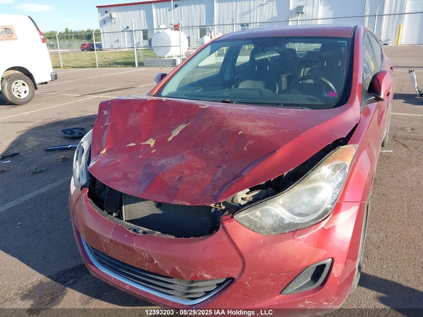 2013 Hyundai Elantra Gl VIN: 5NPDH4AEXDH221822 Lot: 12393203