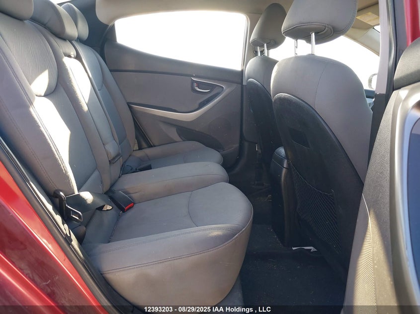 2013 Hyundai Elantra Gl VIN: 5NPDH4AEXDH221822 Lot: 12393203