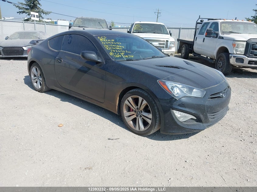 KMHHT6KD5EU114780 2014 Hyundai Genesis Coupe 2.0T auction photo 1