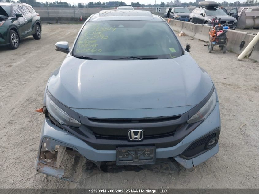 2018 Honda Civic Sport Touring VIN: SHHFK7G93JU303793 Lot: 12393314