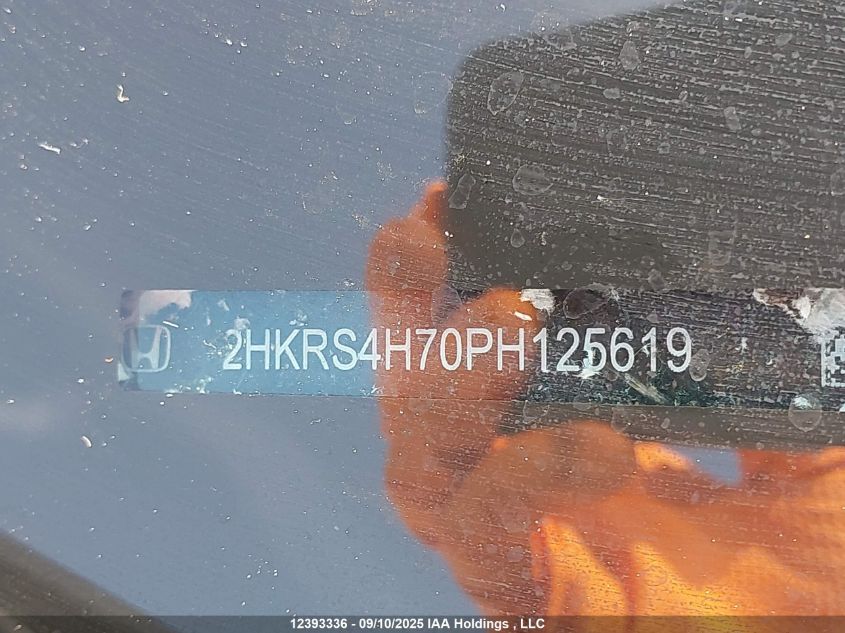 2023 Honda Cr-V Ex-L VIN: 2HKRS4H70PH125619 Lot: 12393336