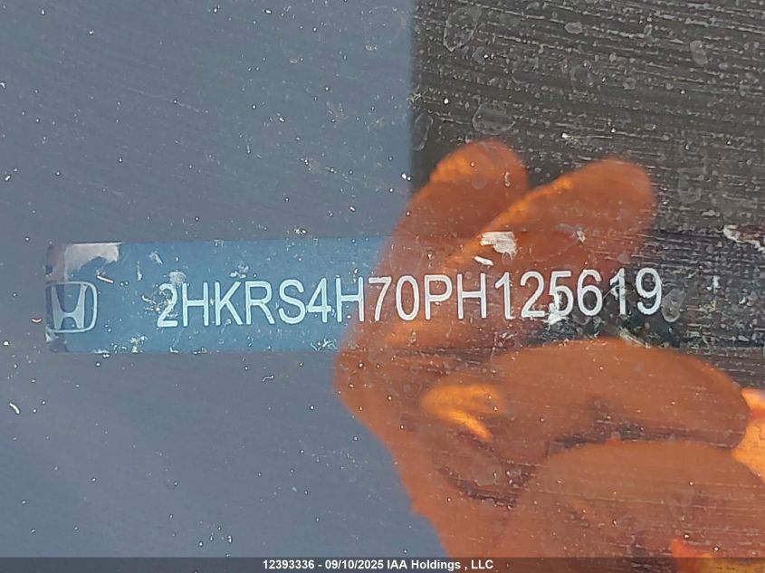 2023 Honda Cr-V Ex-L VIN: 2HKRS4H70PH125619 Lot: 12393336