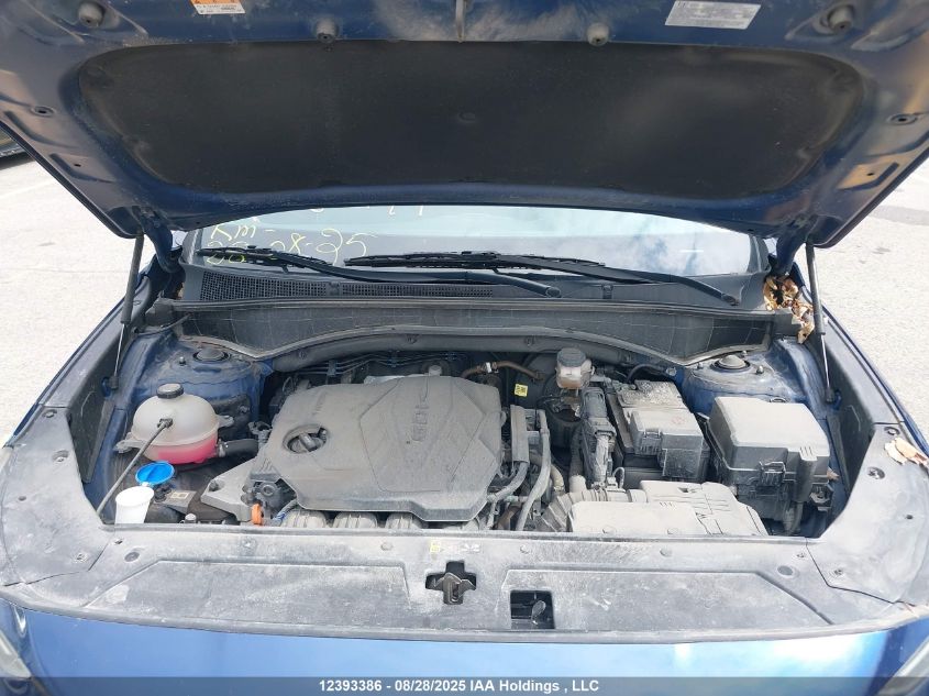 2022 Hyundai Santa Fe Preferred Awd With Trend Package VIN: 5NMS3DAJ0NH383749 Lot: 12393386