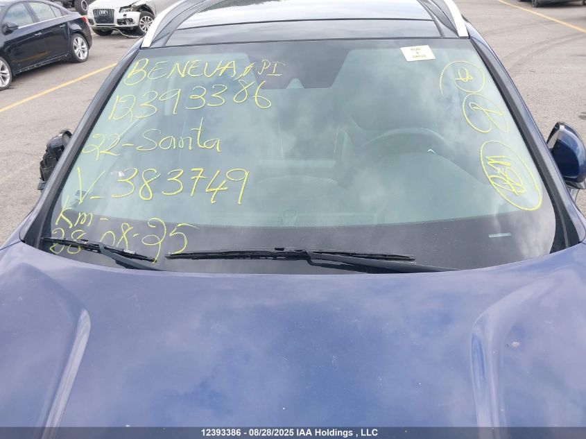 2022 Hyundai Santa Fe Preferred Awd With Trend Package VIN: 5NMS3DAJ0NH383749 Lot: 12393386