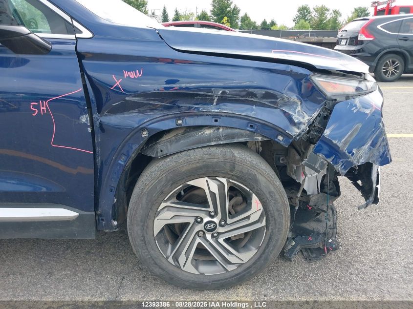 2022 Hyundai Santa Fe Preferred Awd With Trend Package VIN: 5NMS3DAJ0NH383749 Lot: 12393386