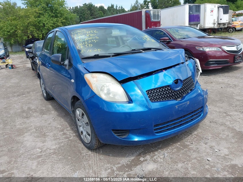 2008 Toyota Yaris Rs VIN: JTDKT923885145880 Lot: 12359156X