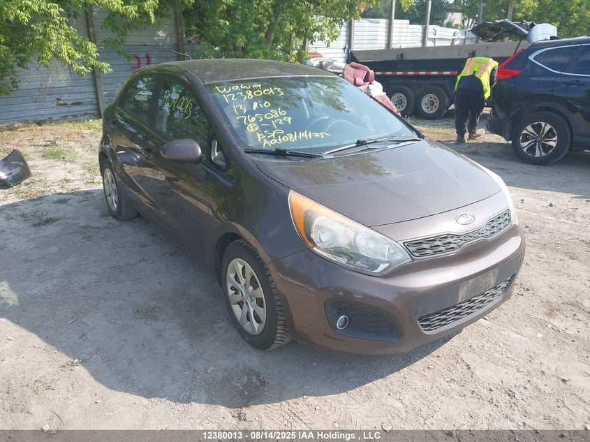 KNADM5A37D6765086 2013 Kia Rio Ex/Lx/Lx+/Sx auction photo 1