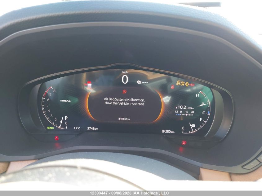 2025 Mazda Cx-9 VIN: JM3KKEHC4S1233785 Lot: 12393447