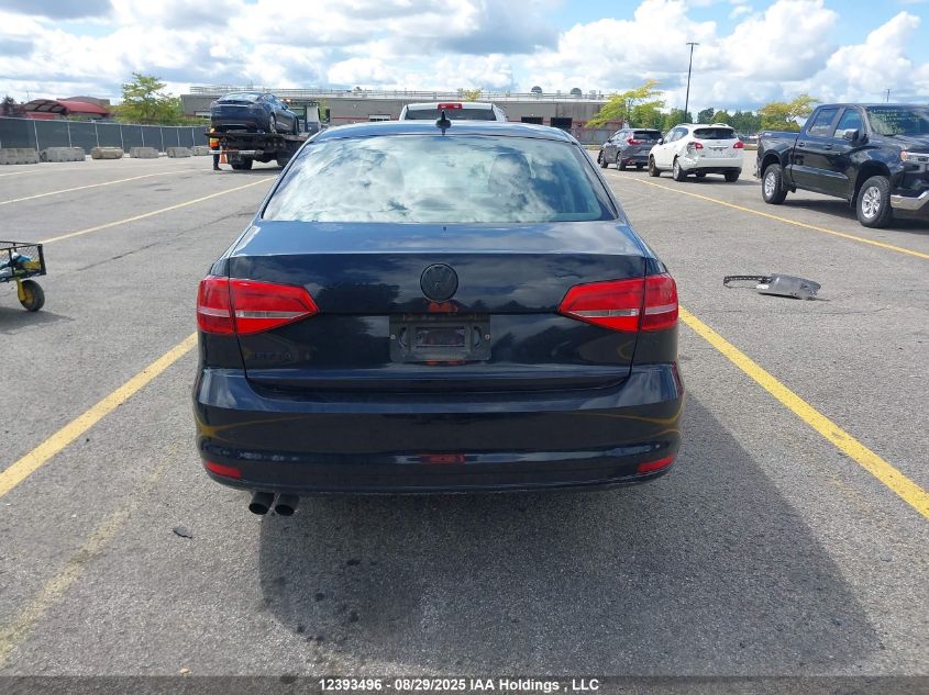 2015 Volkswagen Jetta S VIN: 3VW1K7AJXFM218061 Lot: 12393496